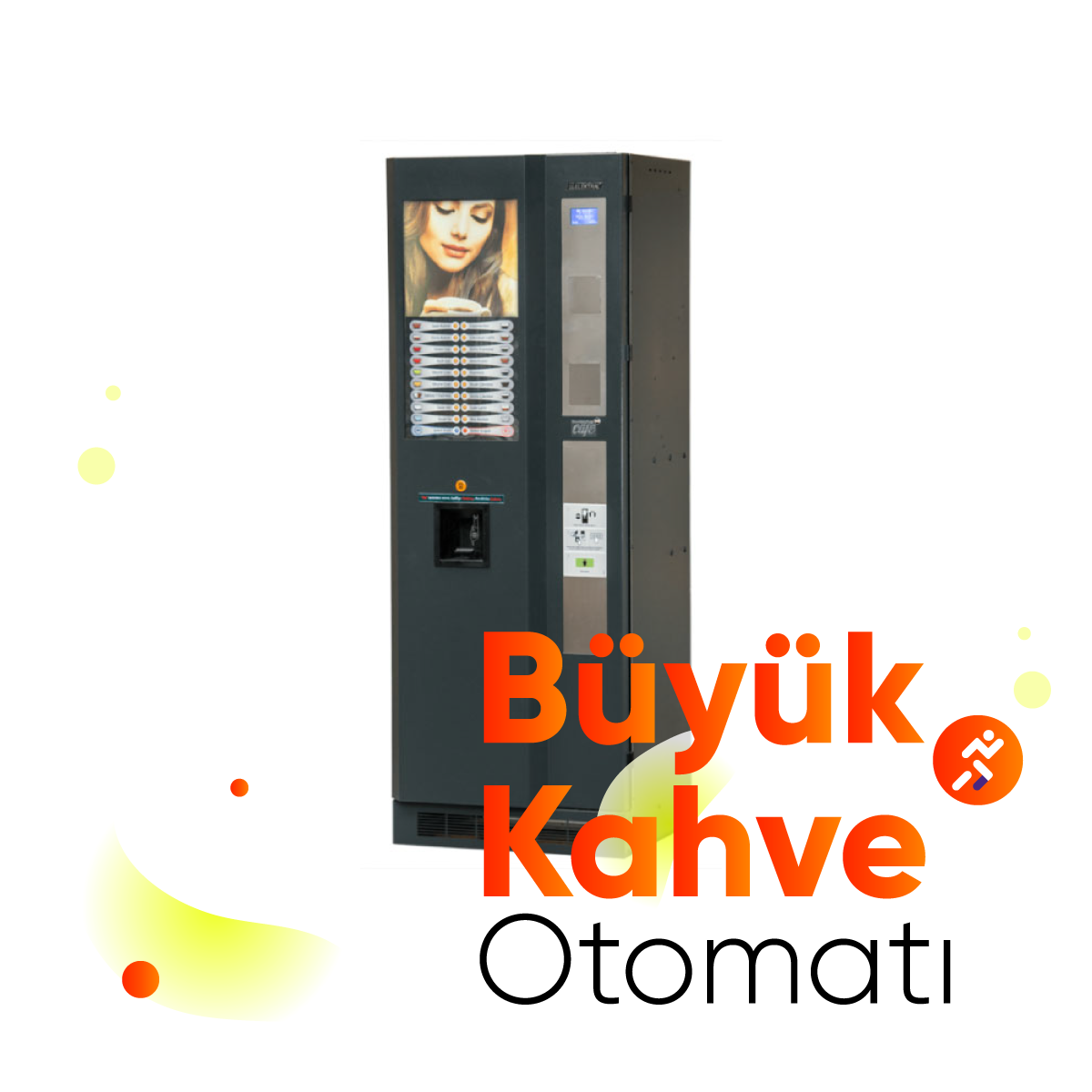 Büyük Akıllı Kahve Otomatı